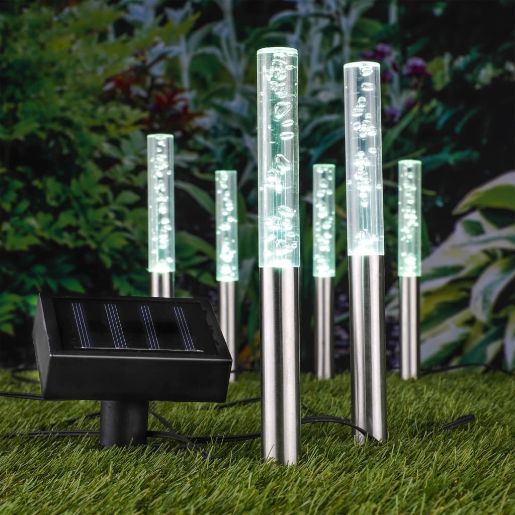 vidaXL Bubbellampen 6 st solar LED