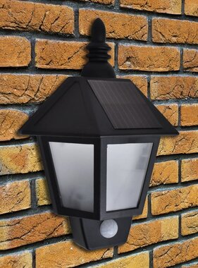 vidaXL Solar Muurlamp met bewegingssensor