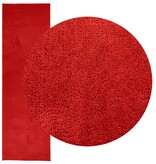 vidaXL Vloerkleed OVIEDO laagpolig 80x250 cm rood