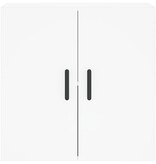 VidaXL Wandkast 60x31x60 cm bewerkt hout wit