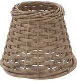 vidaXL Lampenkap Ø15x12 cm wicker bruin