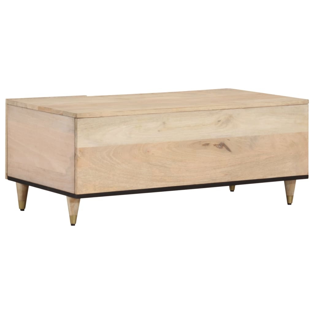 vidaXL Salontafel 100x54x40 cm massief mangohout