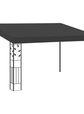 vidaXL Wandprieel 4x3x2,5 m antraciet