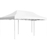 vidaXL Partytent professioneel inklapbaar 6x3 m aluminium wit