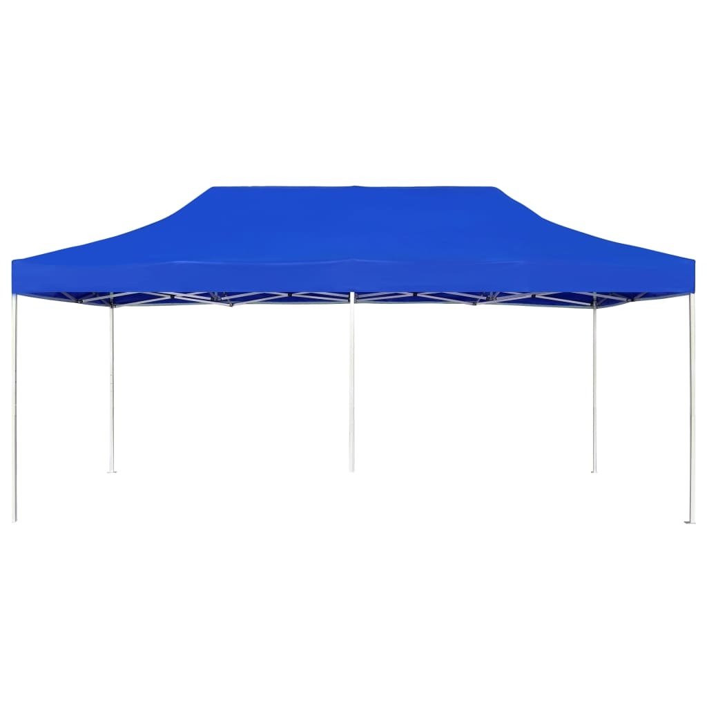 vidaXL Partytent professioneel inklapbaar 6x3 m aluminium blauw