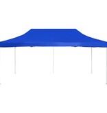 vidaXL Partytent professioneel inklapbaar 6x3 m aluminium blauw