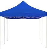 vidaXL Partytent professioneel inklapbaar 6x3 m aluminium blauw