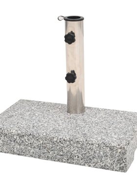 vidaXL Parasolvoet rechthoekig 25 kg graniet