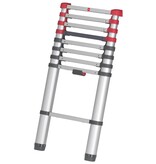 vidaXL Telescoopladder FlexLine 260 264 cm aluminium 7113-091