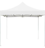 vidaXL Partytent professioneel inklapbaar 2x2 m aluminium wit