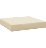 vidaXL Palletkussens 3 st oxford stof beige