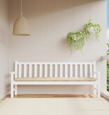 vidaXL Tuinbankkussen 200x50x7 cm oxford stof beige