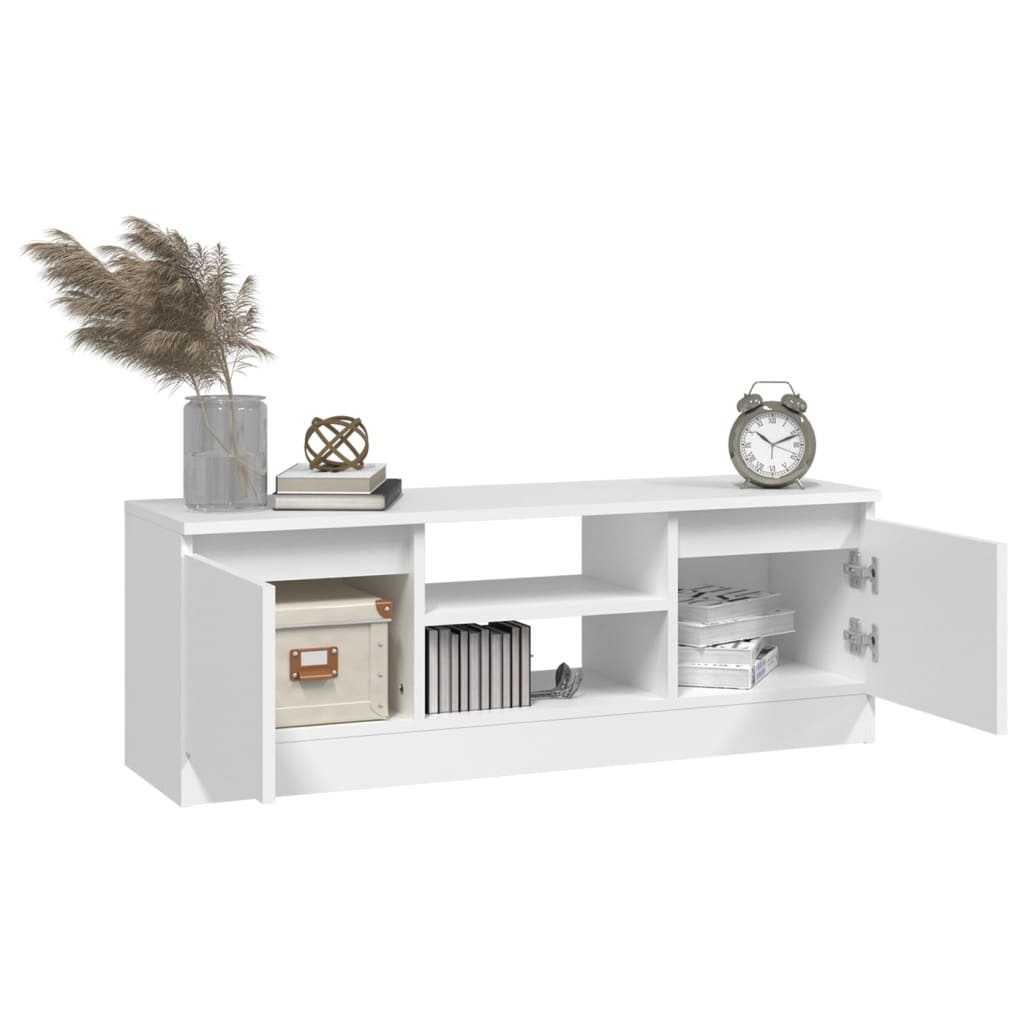 VidaXL Tv-meubel met deur 102x30x36 cm wit