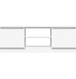 VidaXL Tv-meubel met deur 102x30x36 cm wit