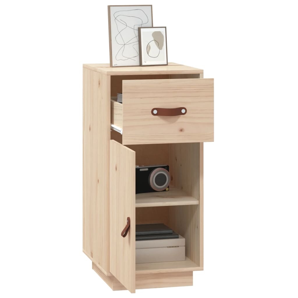 VidaXL Dressoir 34x40x75 cm massief grenenhout