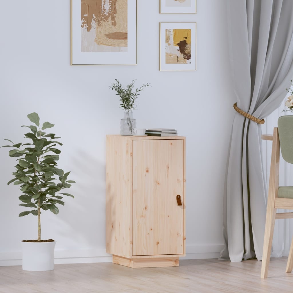 VidaXL Dressoir 34x40x75 cm massief grenenhout