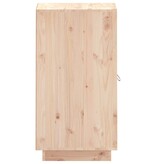 VidaXL Dressoir 34x40x75 cm massief grenenhout