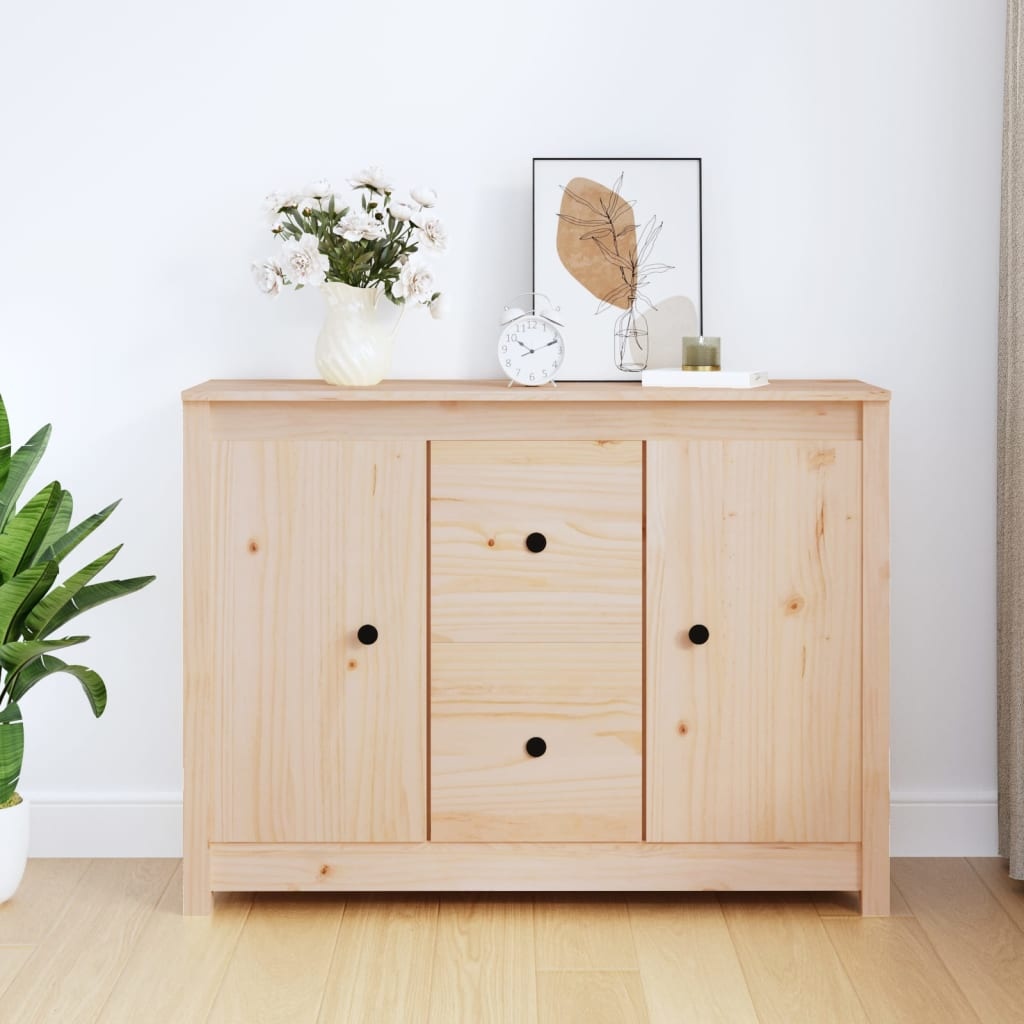 VidaXL Dressoir 100x35x74 cm massief grenenhout