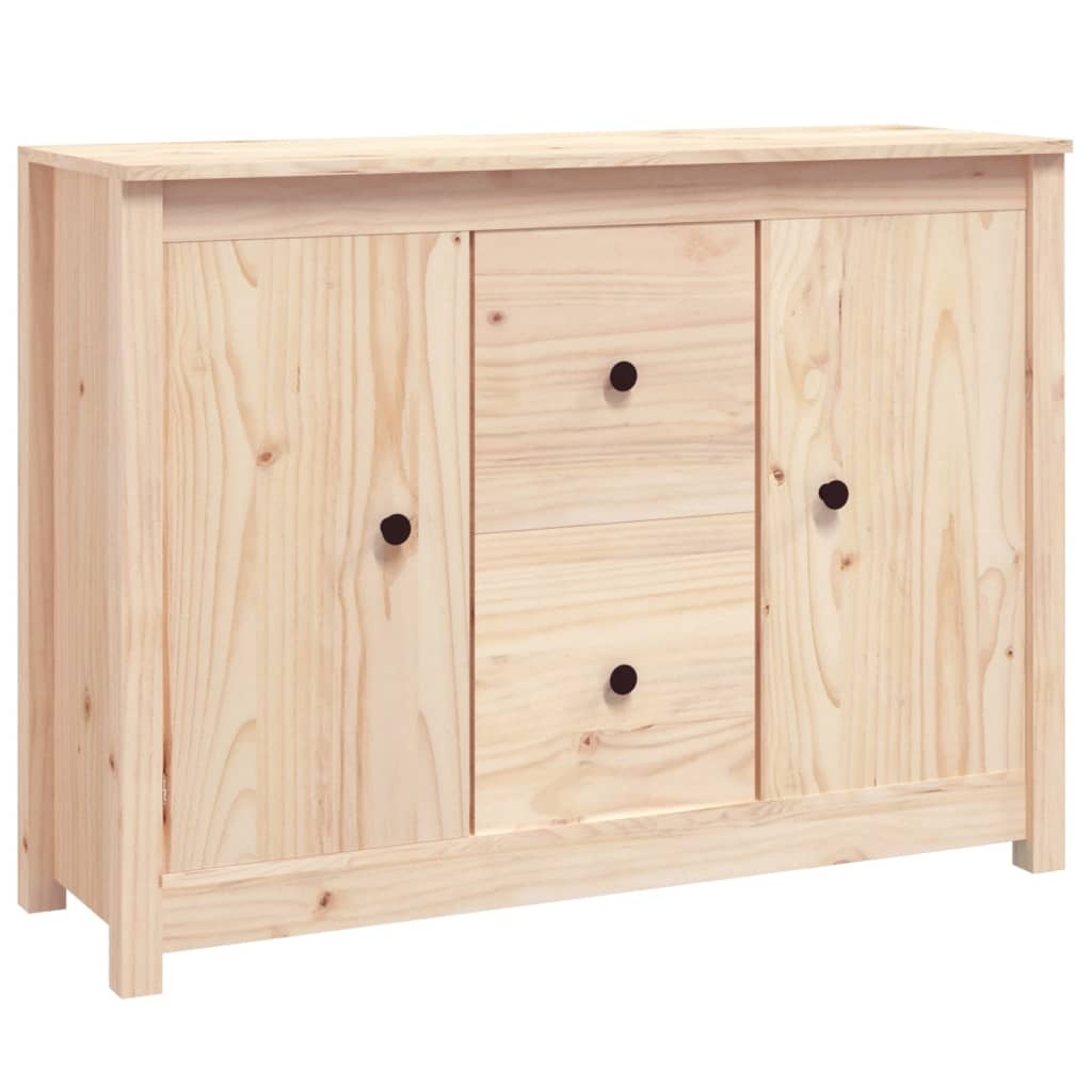 VidaXL Dressoir 100x35x74 cm massief grenenhout