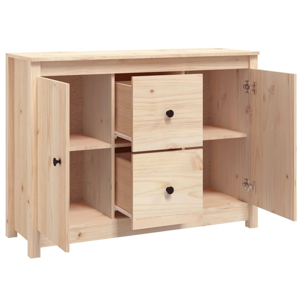 VidaXL Dressoir 100x35x74 cm massief grenenhout