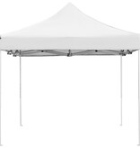 vidaXL Partytent professioneel inklapbaar 4,5x3 m aluminium wit