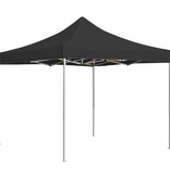 vidaXL Partytent professioneel inklapbaar 3x3 m aluminium antraciet