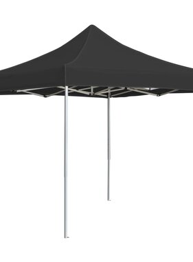 vidaXL Partytent professioneel inklapbaar 3x3 m aluminium antraciet