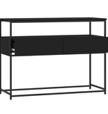 VidaXL Wandtafel 100x40x75 cm bewerkt hout zwart