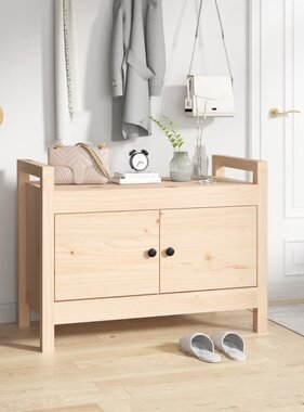 VidaXL Halbankje 80x40x60 cm massief grenenhout