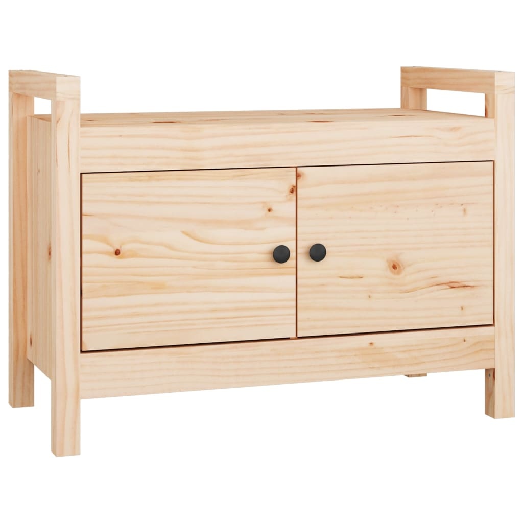 VidaXL Halbankje 80x40x60 cm massief grenenhout
