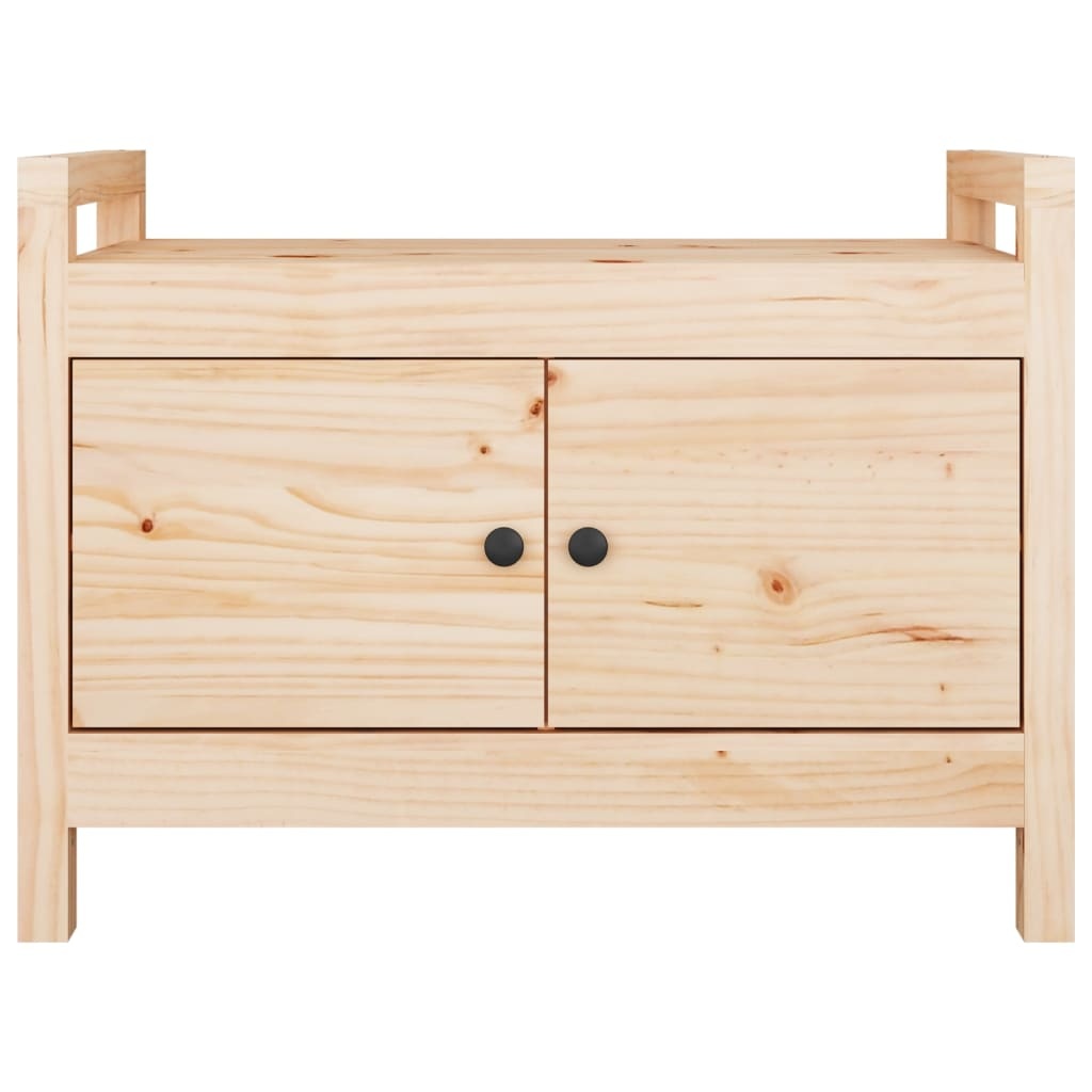 VidaXL Halbankje 80x40x60 cm massief grenenhout