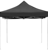 Partytent professioneel inklapbaar 4,5x3 m aluminium antraciet