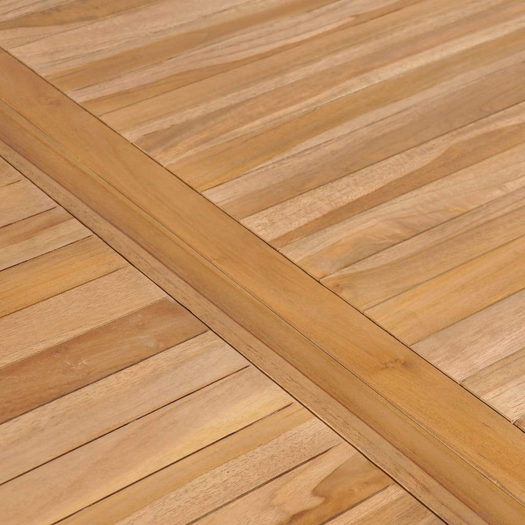 VidaXL Tuintafel 150x90x77 cm massief teakhout