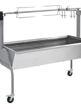 vidaXL Draaispit barbecue met elektrische motor