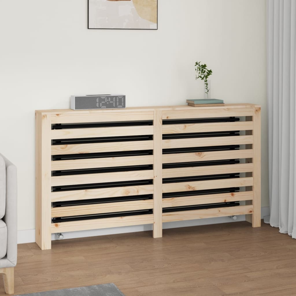 vidaXL Radiatorombouw 153x19x84 cm massief grenenhout