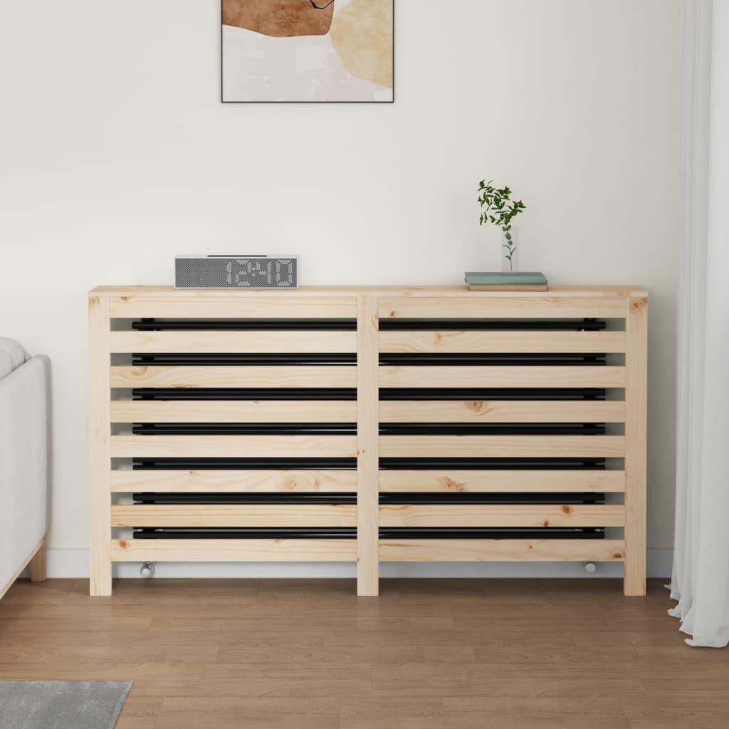 vidaXL Radiatorombouw 153x19x84 cm massief grenenhout