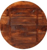 vidaXL Tafelblad rond Ø 90x3,8 cm massief gerecycled hout