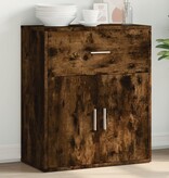 VidaXL Dressoir 60x31x70 cm bewerkt hout gerookt eikenkleurig