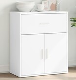 VidaXL Dressoir 60x31x70 cm bewerkt hout wit