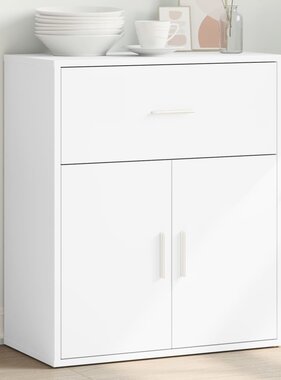 VidaXL Dressoir 60x31x70 cm bewerkt hout wit