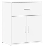 VidaXL Dressoir 60x31x70 cm bewerkt hout wit