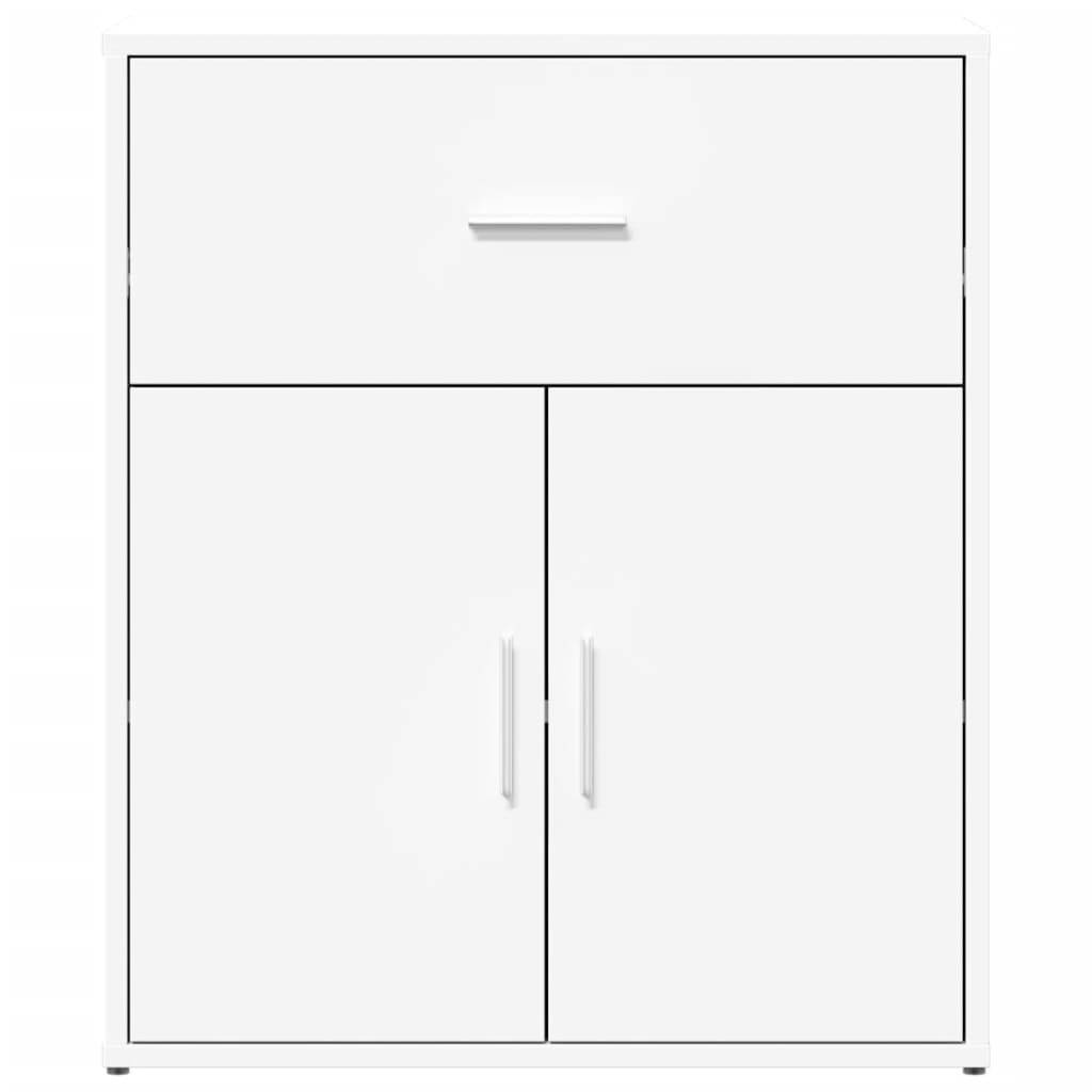 VidaXL Dressoir 60x31x70 cm bewerkt hout wit
