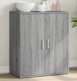 VidaXL Dressoir 60x31x70 cm bewerkt hout grijs sonoma