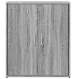 VidaXL Dressoir 60x31x70 cm bewerkt hout grijs sonoma