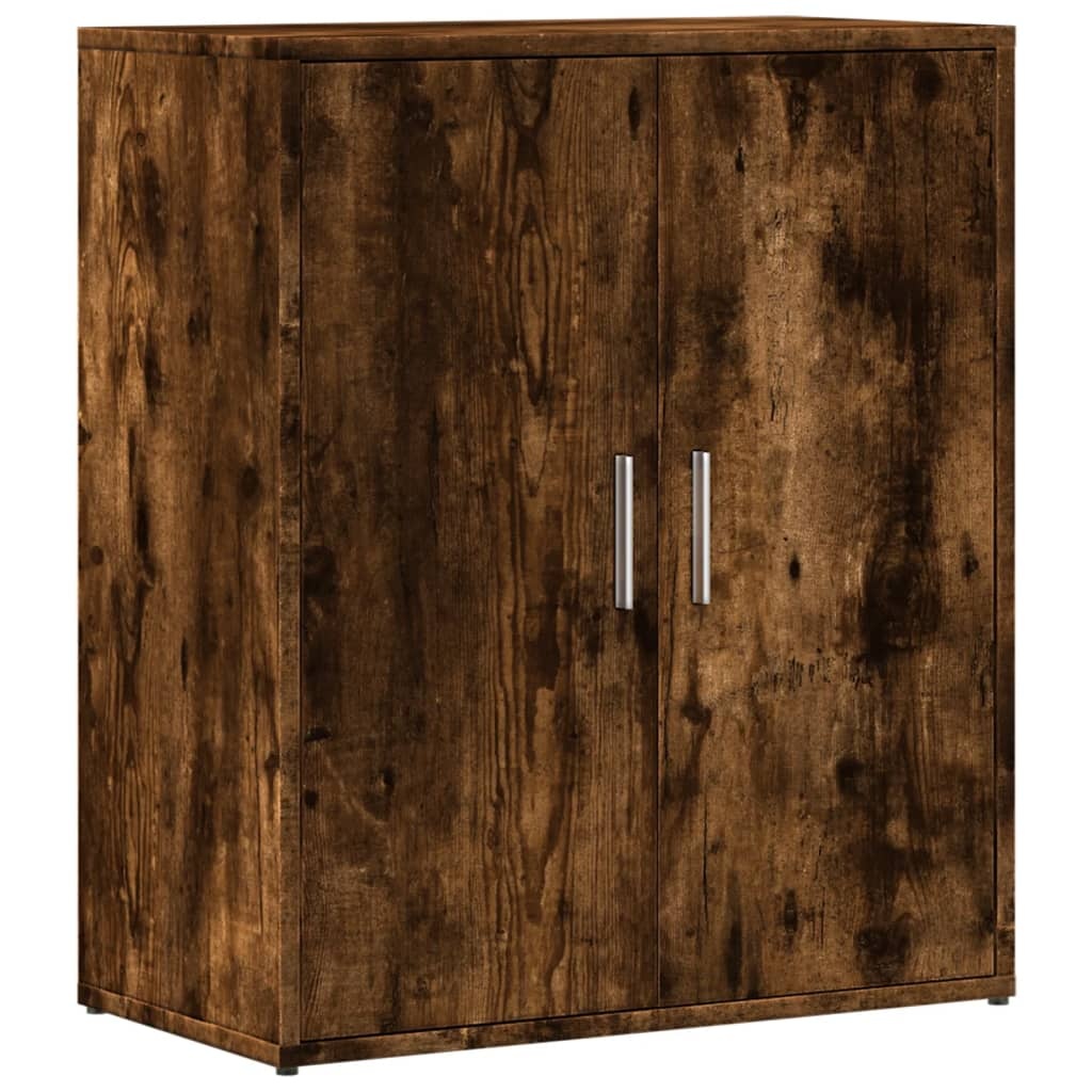 VidaXL Dressoir 60x31x70 cm bewerkt hout gerookt eikenkleurig