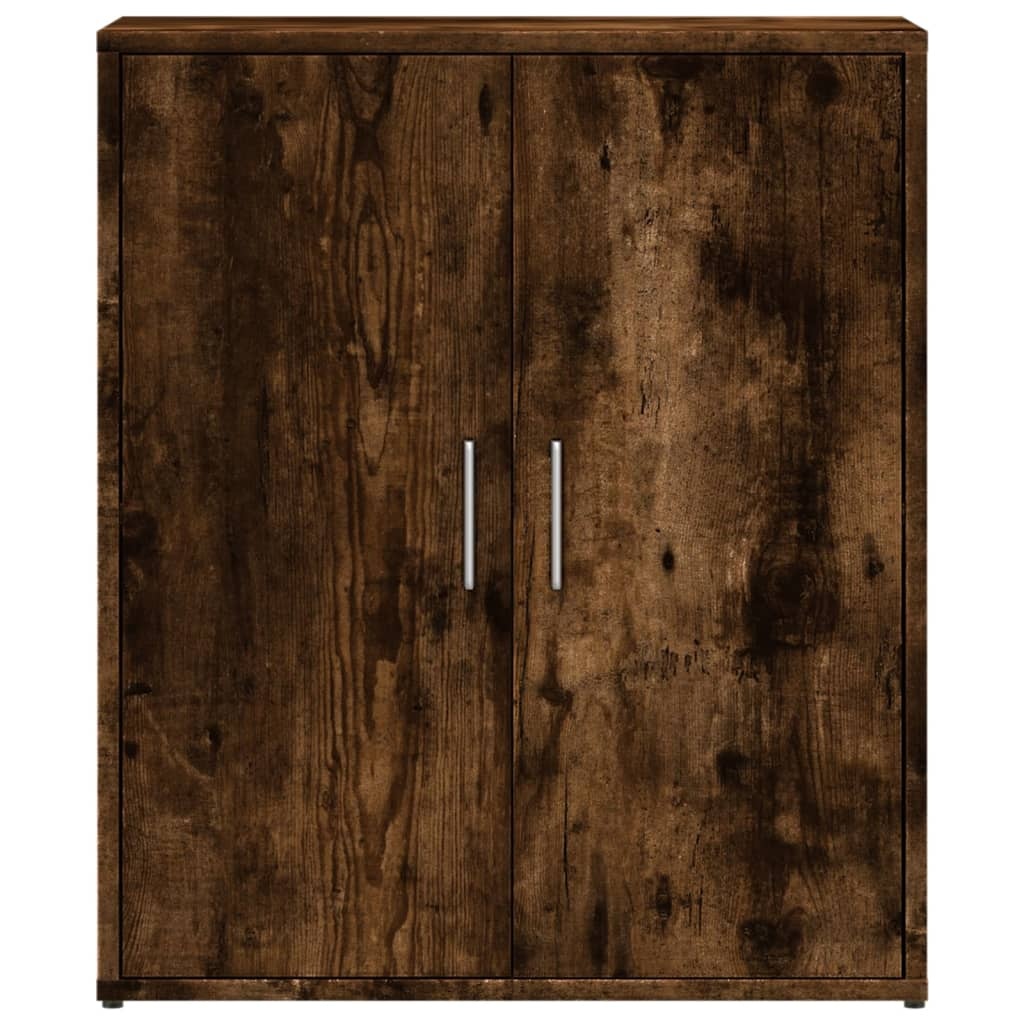 VidaXL Dressoir 60x31x70 cm bewerkt hout gerookt eikenkleurig