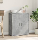 VidaXL Dressoir 60x31x70 cm bewerkt hout betongrijs