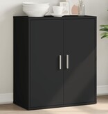 VidaXL Dressoir 60x31x70 cm bewerkt hout zwart