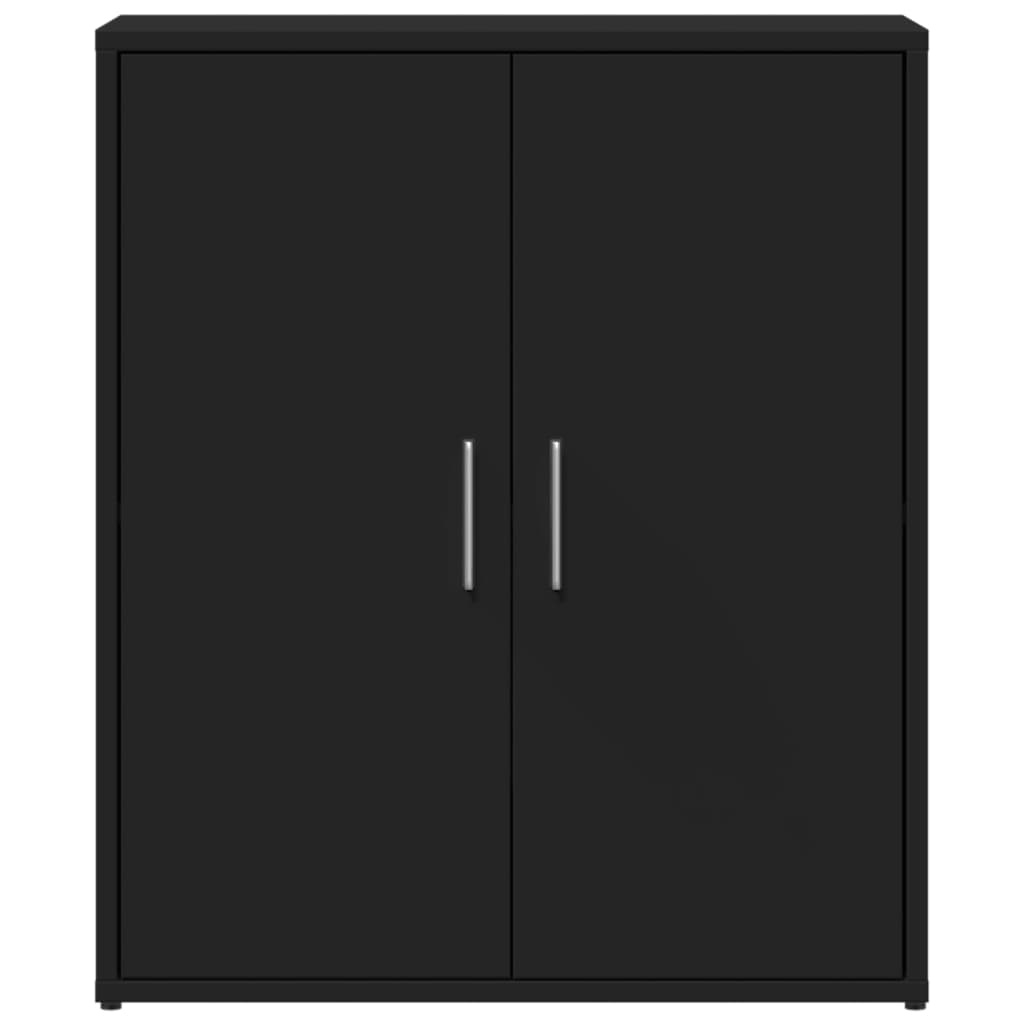 VidaXL Dressoir 60x31x70 cm bewerkt hout zwart