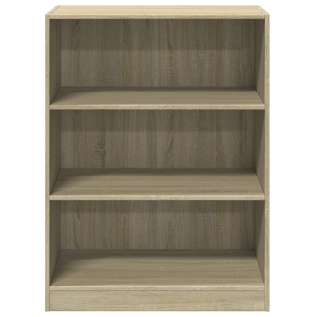 vidaXL Kledingkast 77x48x102 cm bewerkt hout sonoma eikenkleurig